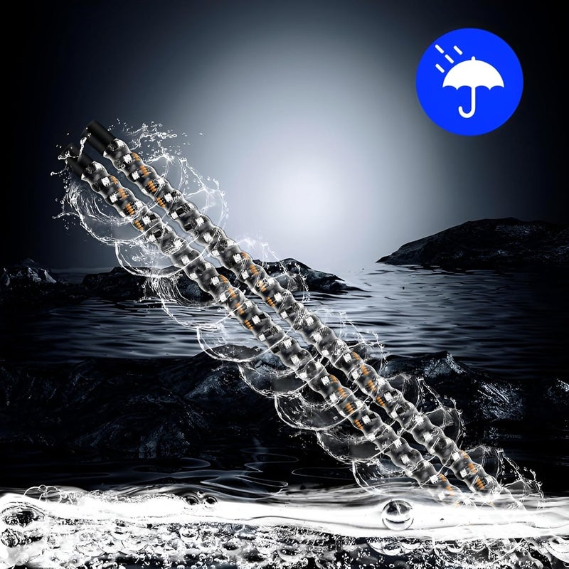 S7 2PCS 4FT Whip Lights, LED Whip Light with App & Remote Control, Spiral RGB Chasing Lighted Antenna Whips,Whip Light for UTV ATV RZR SXS Can-Am Dune Buggy Offroad Truck (4ft) - Image 5